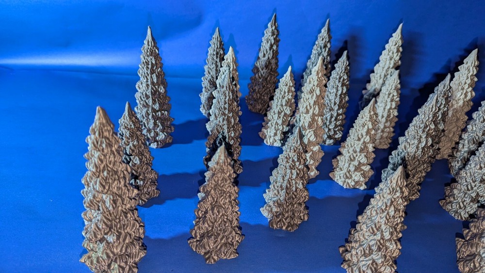 25 Extra Large Tree Scatter Terrain Bundle for War Gaming Scenery