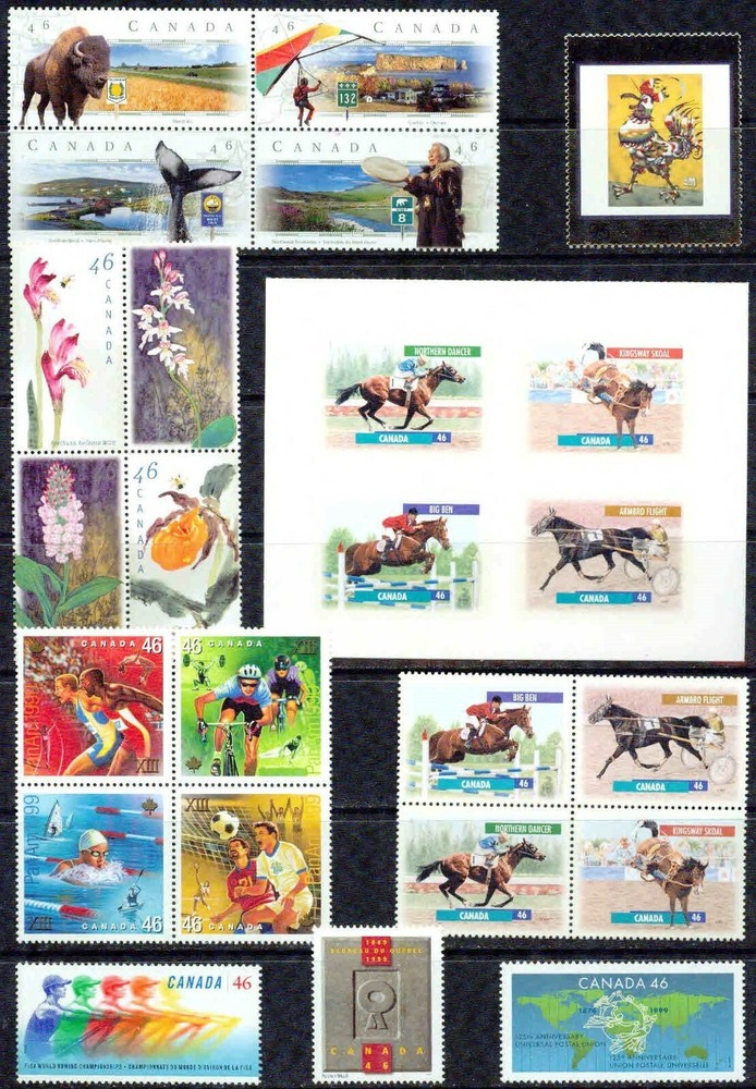 CANADA COMPLETE YEAR 1999 - VF**
