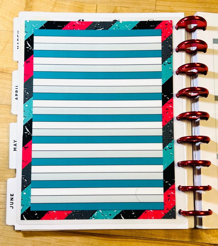 Bills to Pay Dashboard Insert for use with Classic HAPPY Planner-