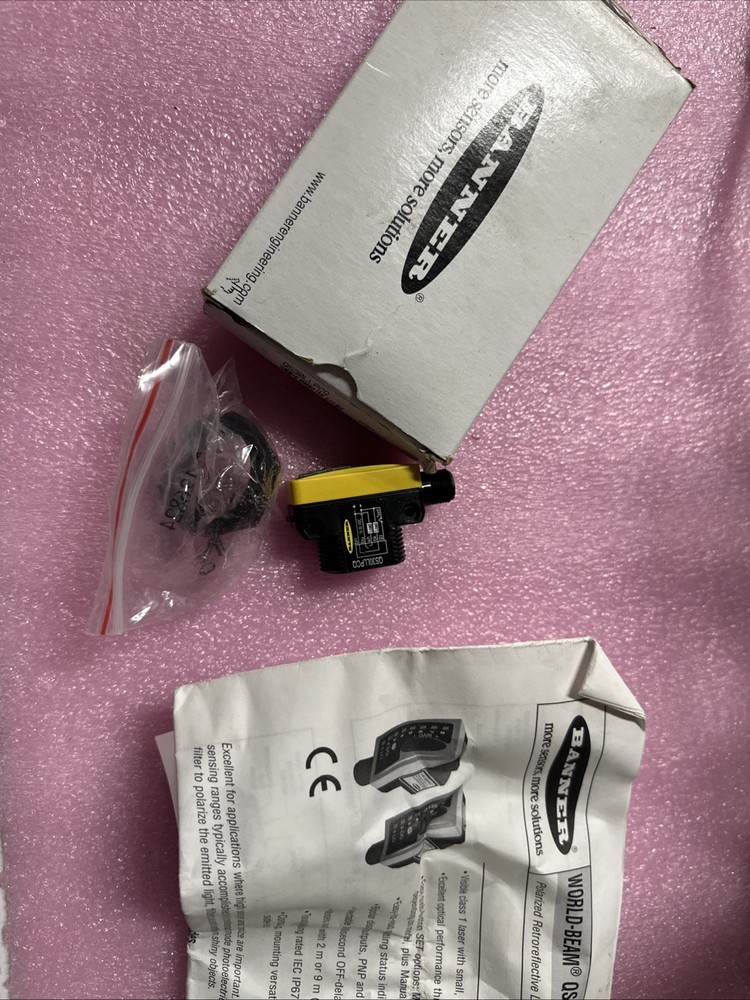 Banner QS30LLPCQ High Performance Long Range Sensor New