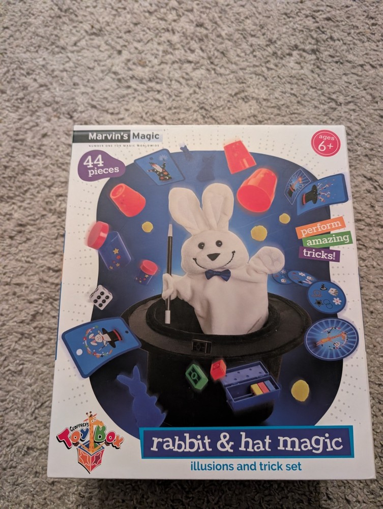 MARVIN'S MAGIC  -rabbit &hat magic illusions and trick  set 44pieces