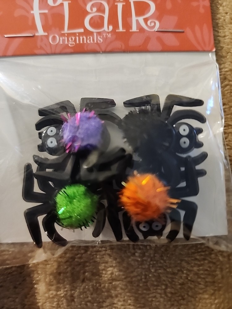 Halloween Embellishments And Buttons