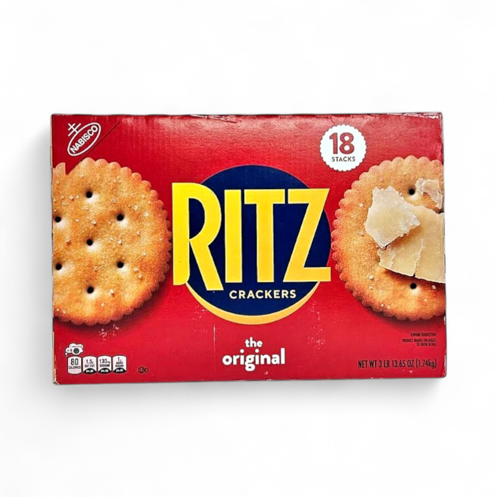 RITZ Original Crackers Value Pack 3lb 13.65oz, 18 Stacks
