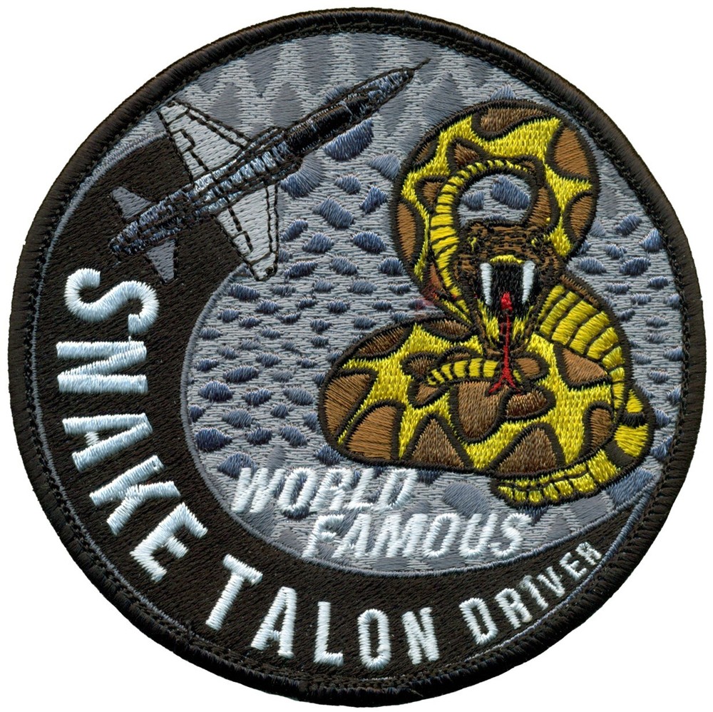 USAF 50th FLYING TRAINING SQUADRON – T-38 SNAKE TALON DRIVER PATCH