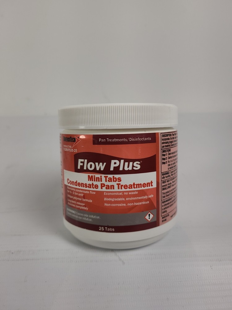 Diversitech FLOW-PLUS-25 PT Condensate Pan Treatment (25 Tablet Jar)