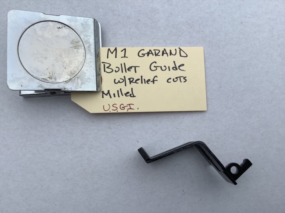 M1 Garand Bullet Guide with Relief Cuts USGI NOS