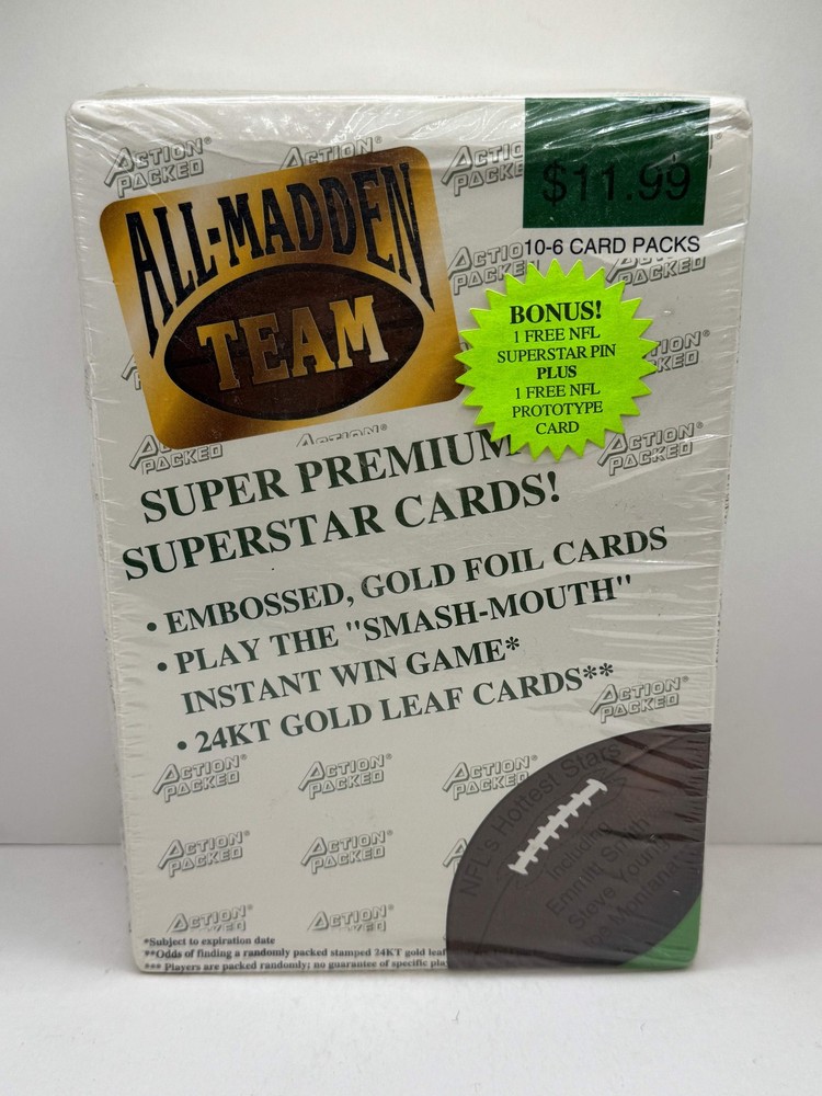 1995 Action Packed All-Madden Team Box