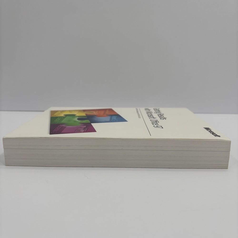 Getting Results Microsoft Office 97 Book 1997 Vintage Computer Guide