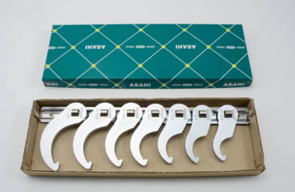 ASAHI 3/8 CROW FOOT WRENCH SET HOOK SPANNER TYPE  VCKS370