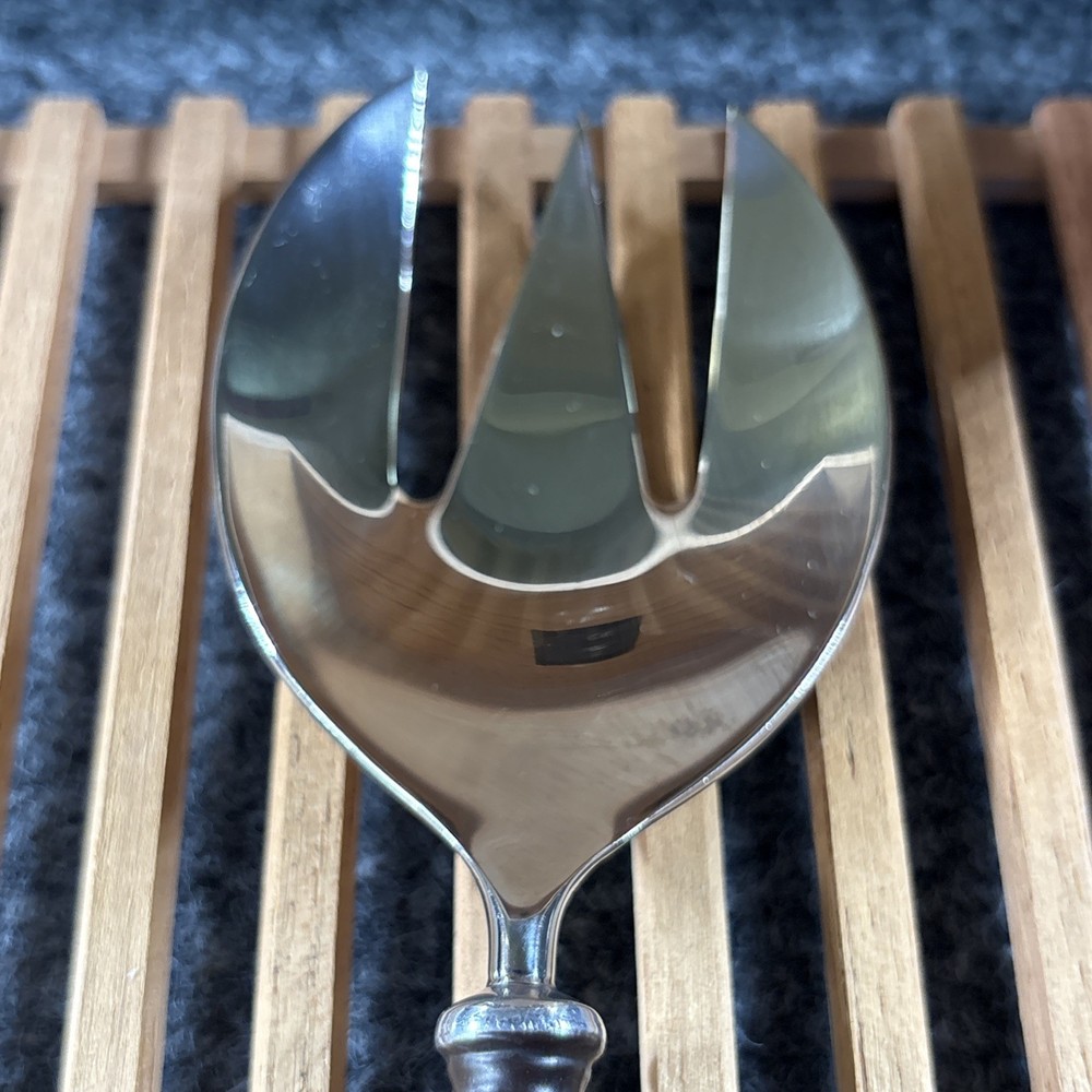 Michael Aram 2 pc. Fork & Spoon Salad Serving Set Spiral Metal Handle