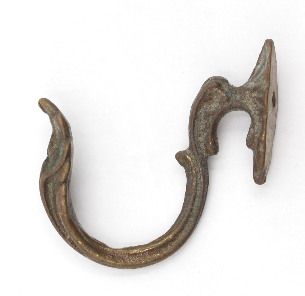 Waldorf Astoria Bronze Curtain Tie Back Wall Hook