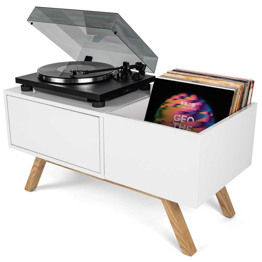 Glorious Turntable Lowboard with Integrated Record Box