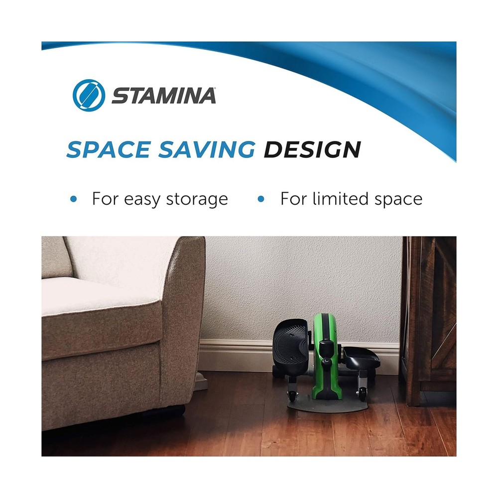 Stamina Inmotion Compact Strider Foot Exercise Machine - Under Desk... Fast Ship