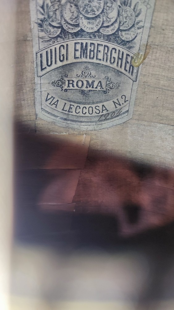 1904 Luigi Embergher Mandolin