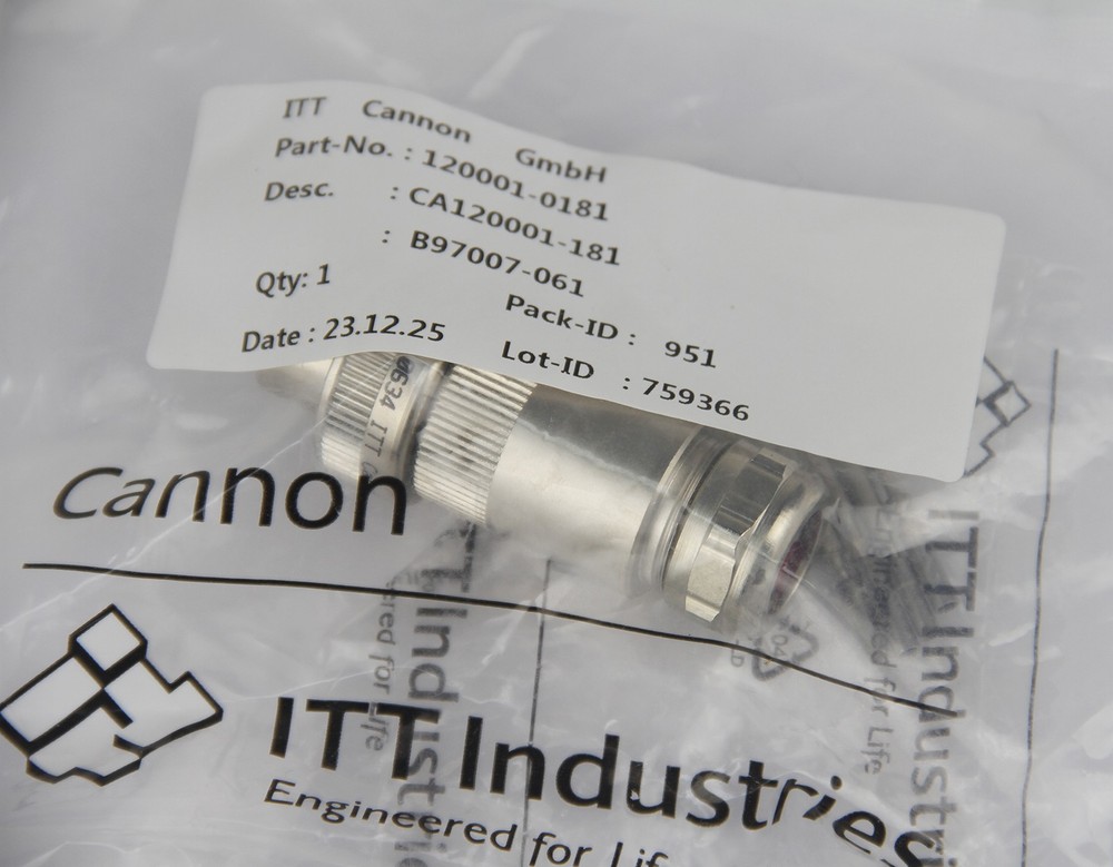 One Brand New ITT B97007-061 MOOG Cannon