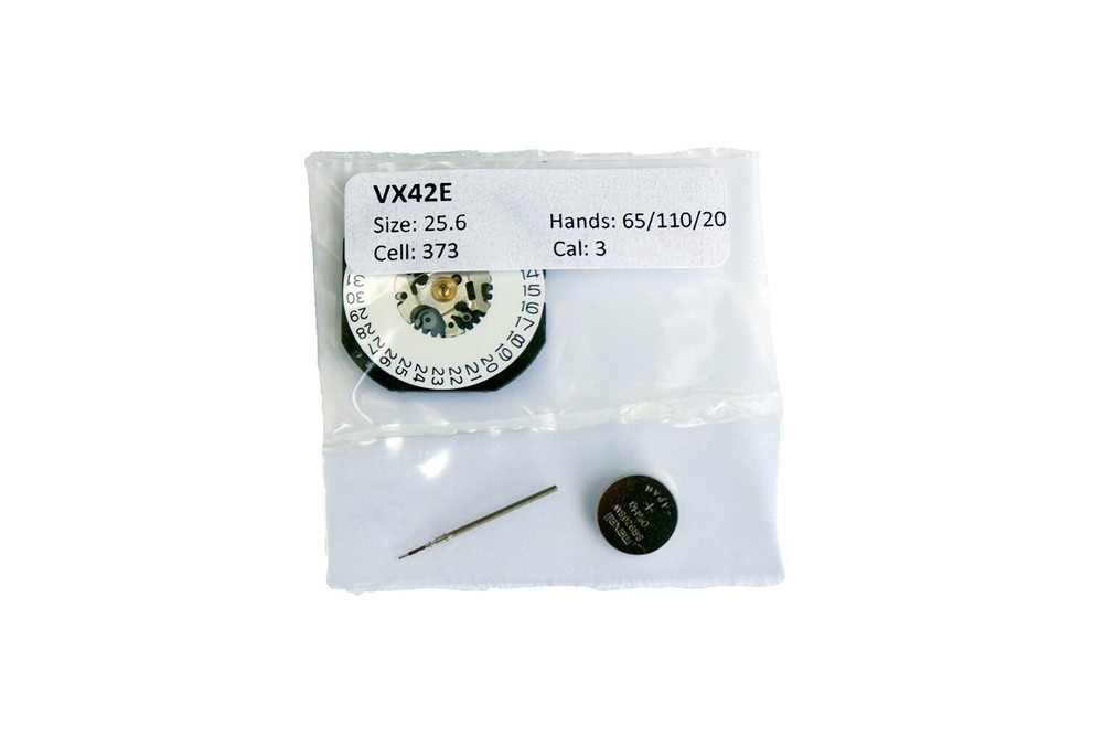 Hattori VX42E Watch Movement Date @ 3 O'Clock