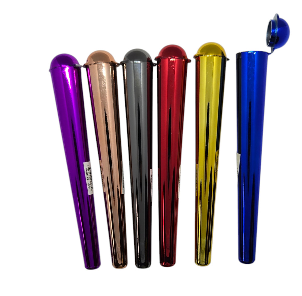 2 Cigarette Saver, Long Metallic Finish