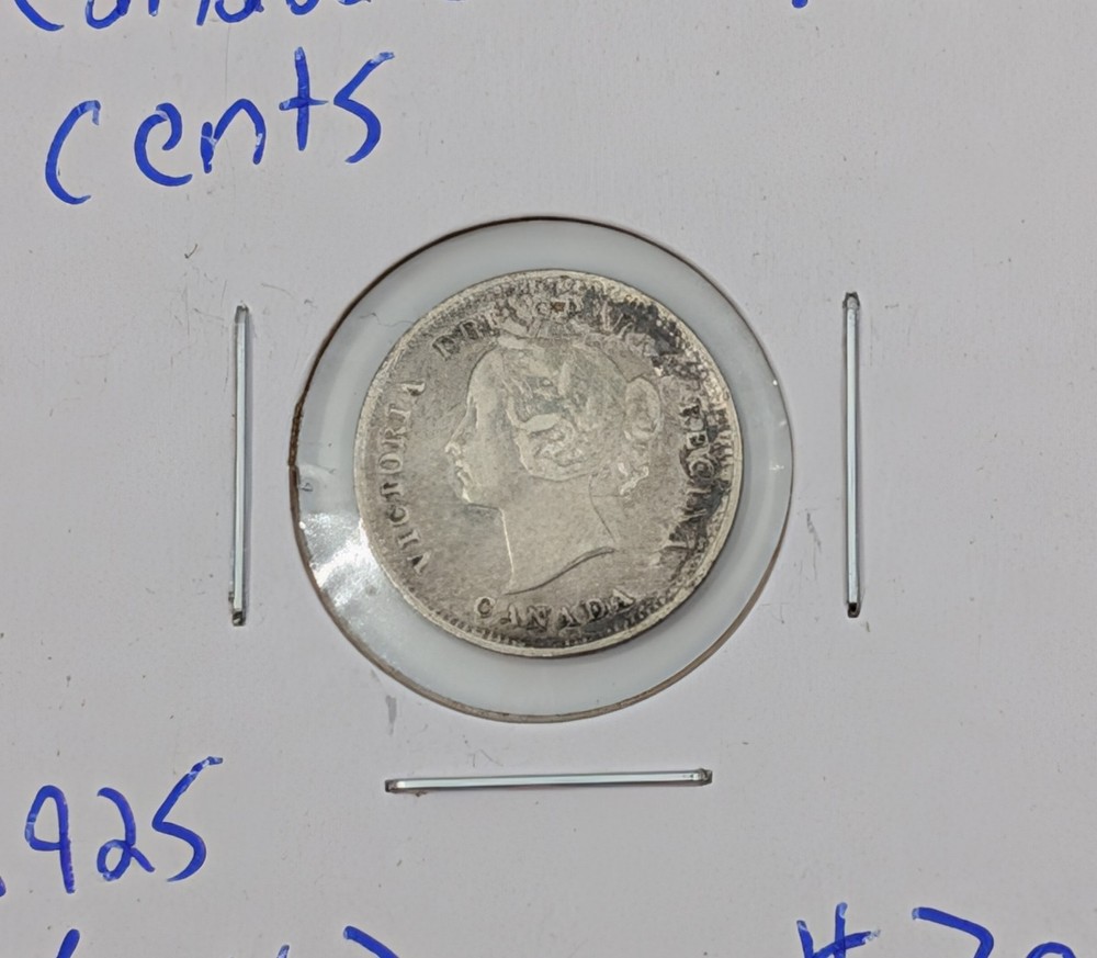 1888- Canada 5 Cents KM#2