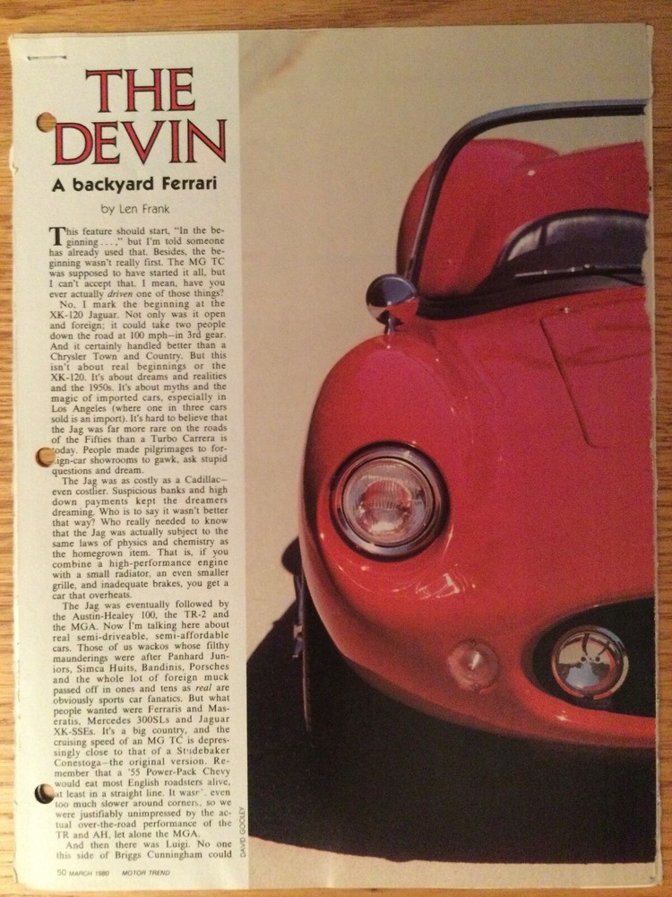 DDD07 Article The DEVIN A backyard Ferrari March 1980 6 page