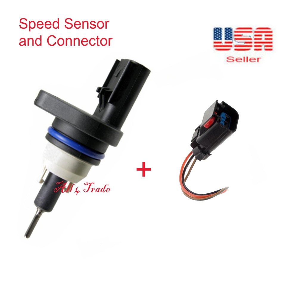 Automatic Trans Output Shaft Speed Sensor with Connector Fit:Chrysler Dodge Jeep