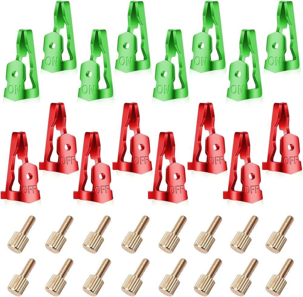 Pool Timer On Off Clips/Time Switch Replacement Trippers for Green and Red