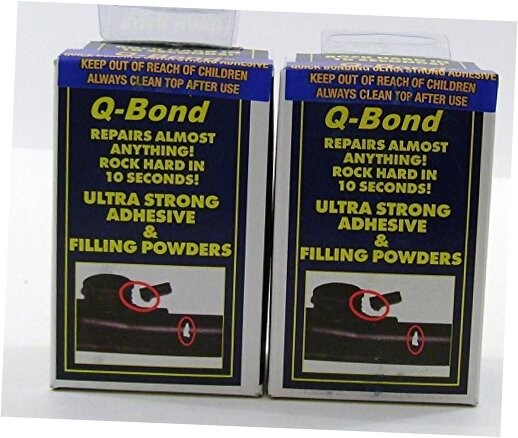 Q Bond Repair Kit Small Quick Bonding Adhesive 2 Pack