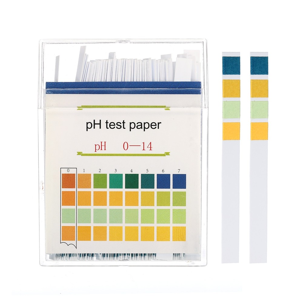 PH Test Strips 0-14,100 Indicator Maps Sunflower Tester