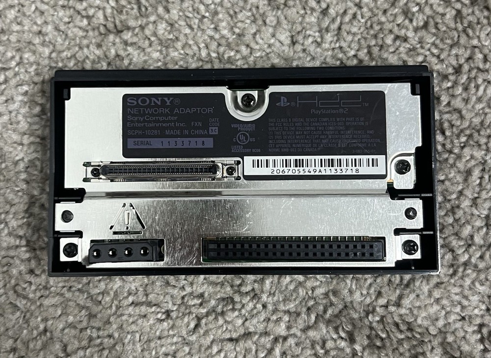 Sony PlayStation 2 PS2 Network Adapter SCPH-10281 OEM