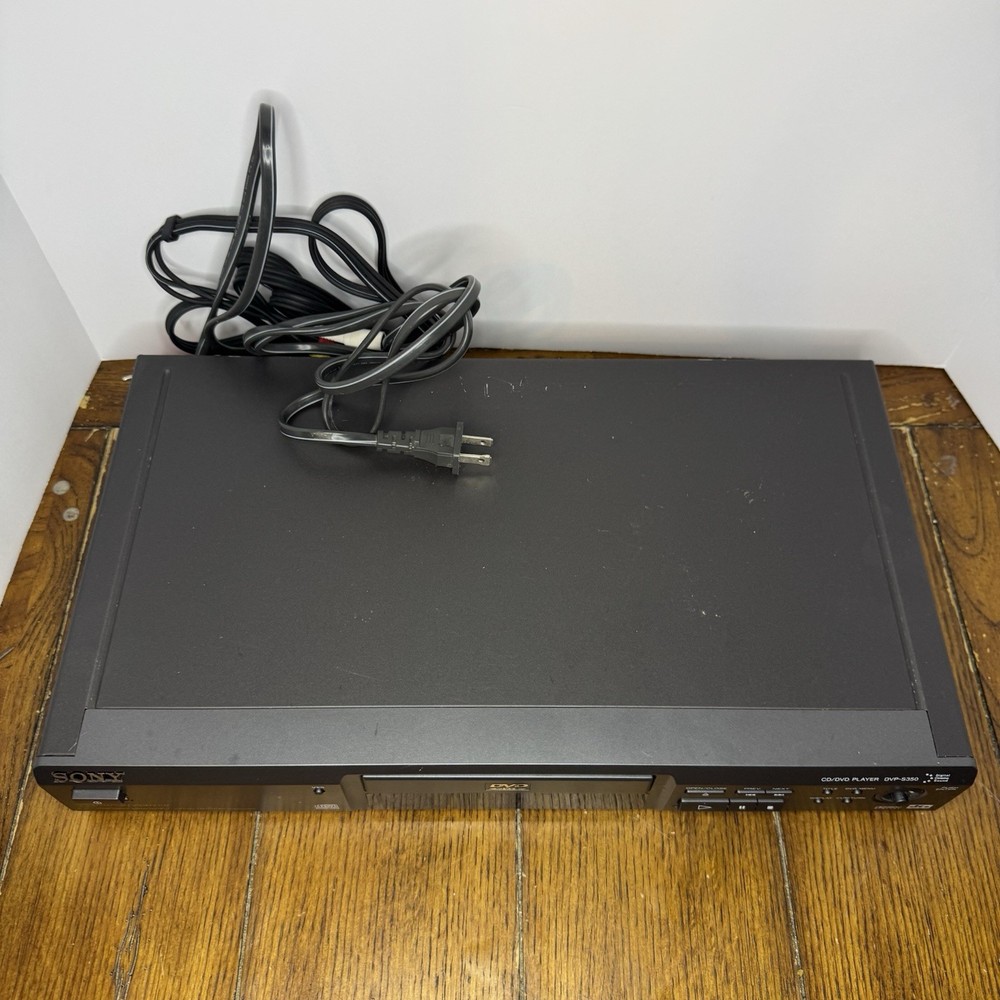 SONY DVD/CD Player DVPS - 350 Digital Doby Component Video Output