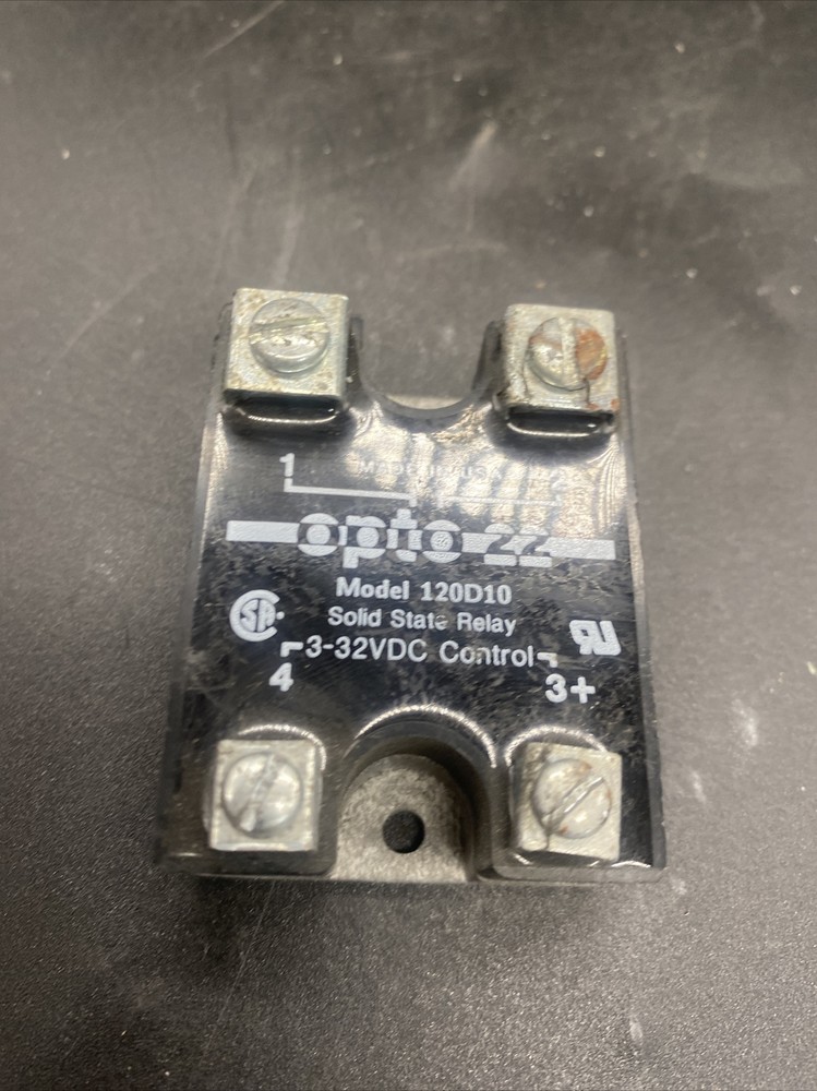 OPTO 22 Solid State Relay. 120D10. Free Shipping!!!!! Pre Owned!!!!!