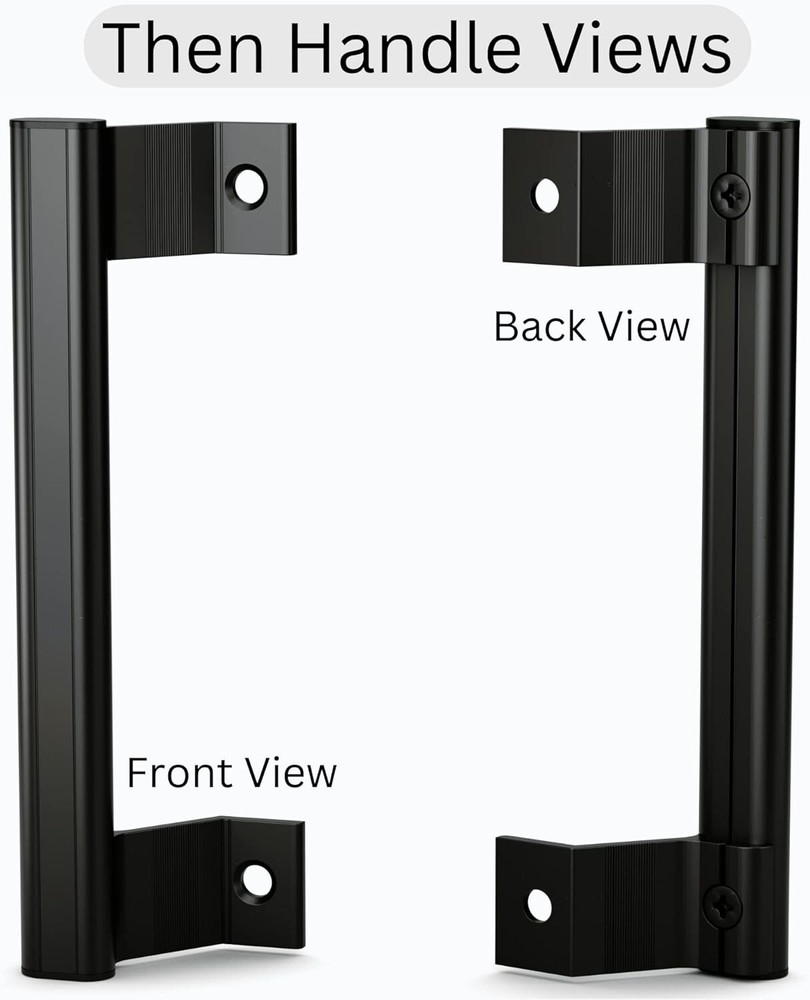 Sliding Door Pull - New Update Sliding Glass Door Pull Handle 6-5/8 In. Mounting