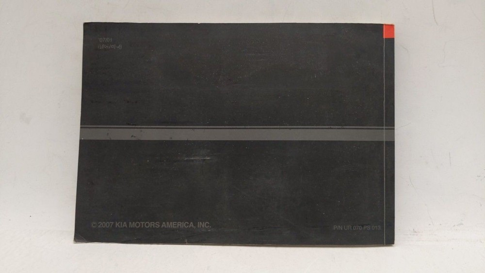 2007 Kia Rio Owners Manual PGK00