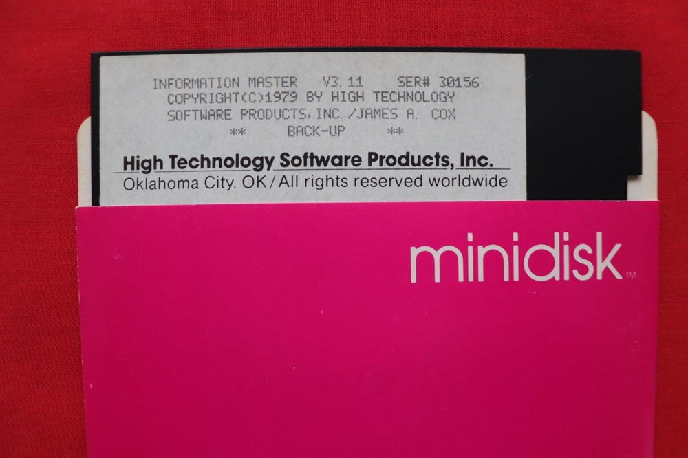 VINTAGE HIGH TECHNOLOGY CLIENT BILLING SYSTEM SOFTWARE FOR THE APPLE II, 1979