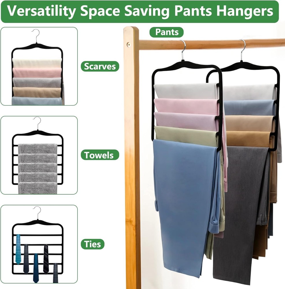 Closet Organizers and Storage,3 Pack Organization Storage Large, Black