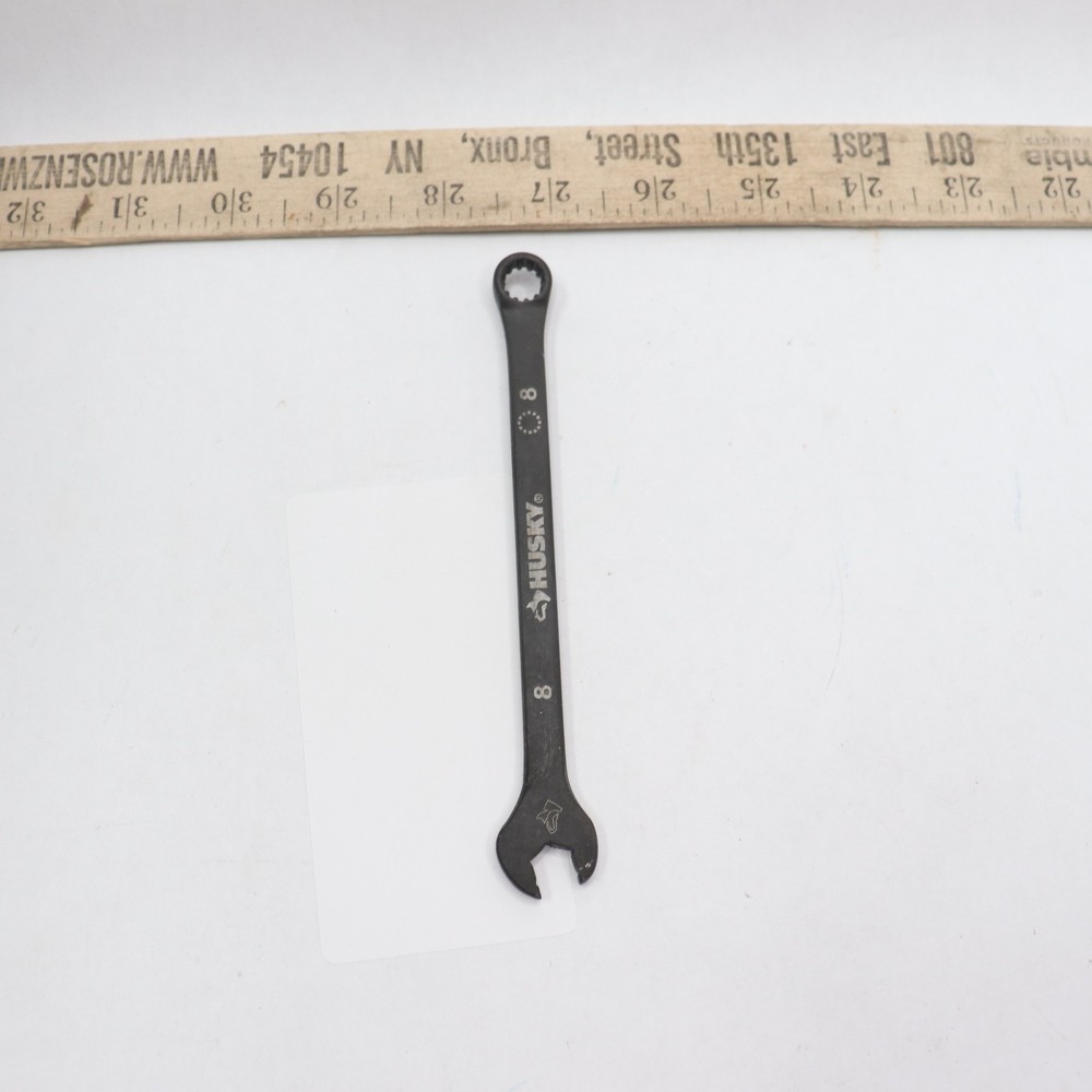 Husky Combination Wrench Black 12-Point 8mm