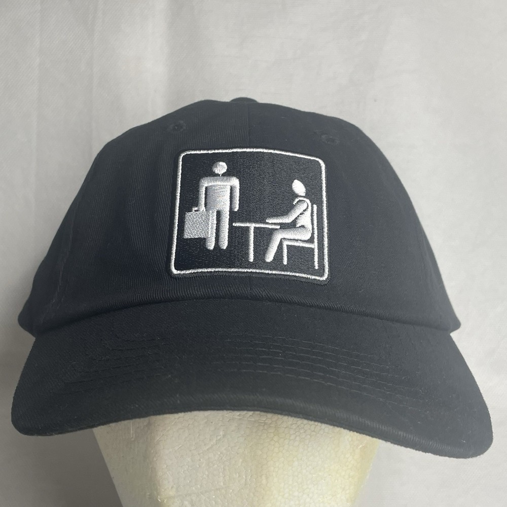 The Office Funko Baseball Cap Black White Embroidered Patch OSFM Adjustable Hat