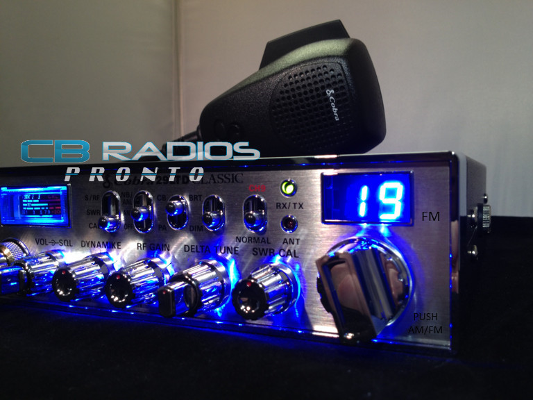 Cobra 29 Ltd Classic CB + BLUE LIGHT EDITION + PERFORMANCE TUNED + ECHO BOARD