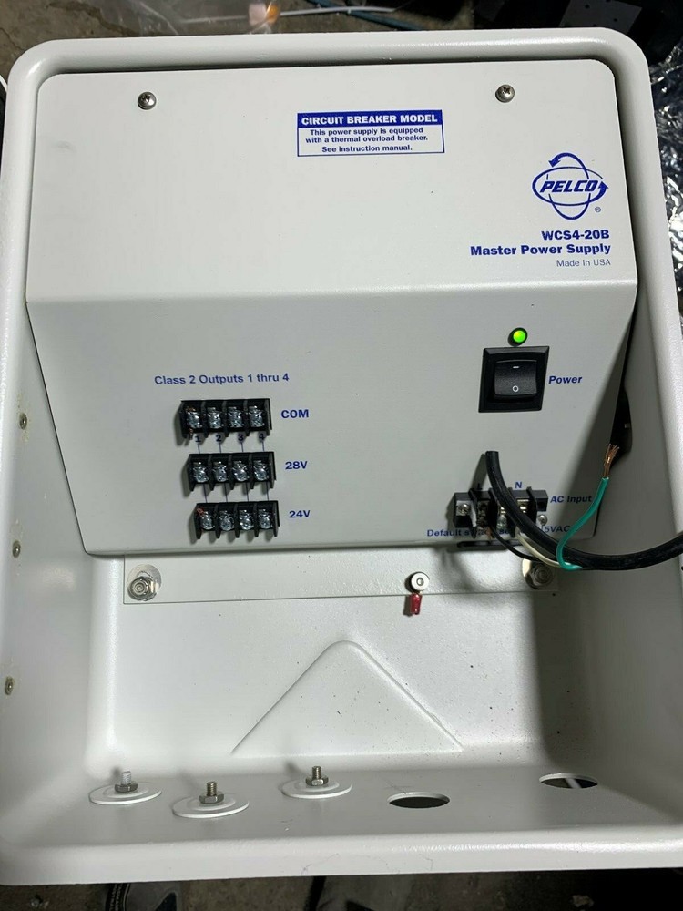 PELCO HD FOR SECURITY SYSTEMS WCS4-20B USED GOOD CONDITION.