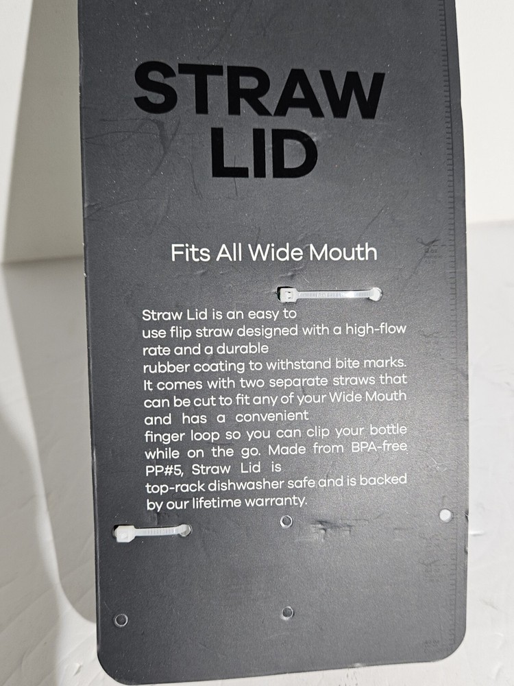 The Mass Wide Mouth Straw Lid - Mint