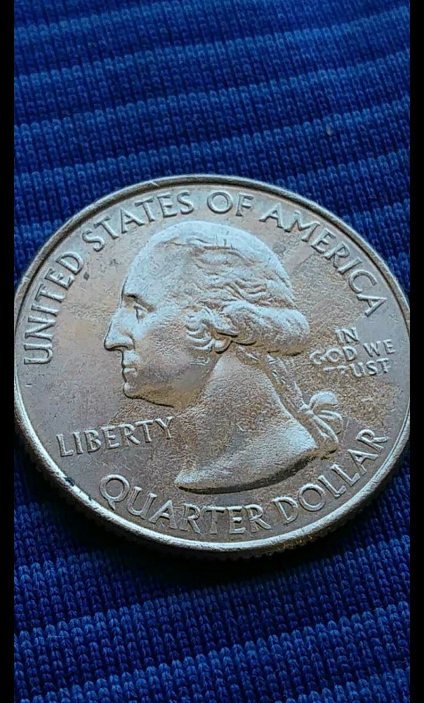 WEAK "D" MINTMARK 2020 MARSH BILLINGS ROCKEFELLER 25c GREASE FILLED DIE ERROR