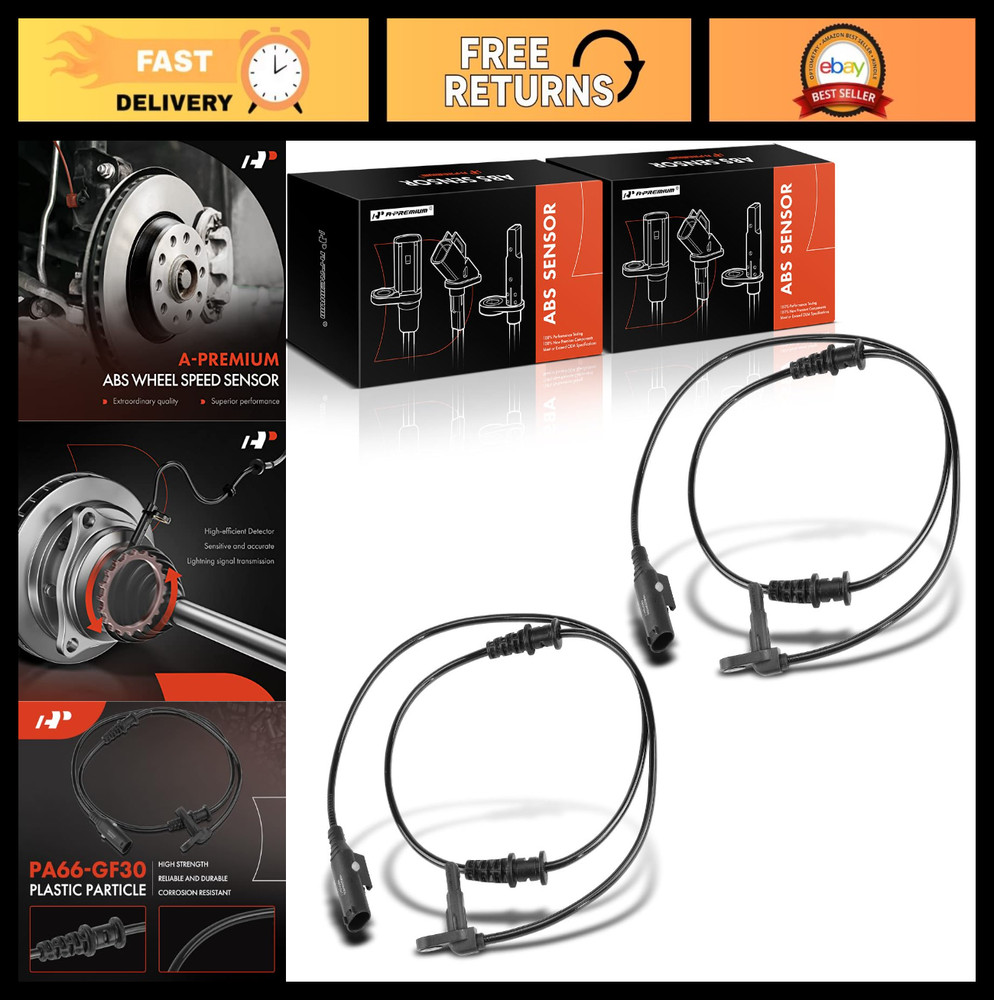 ABS Wheel Speed Sensor Set for Freightliner Sprinter 2500/3500 2010-2018 - Front