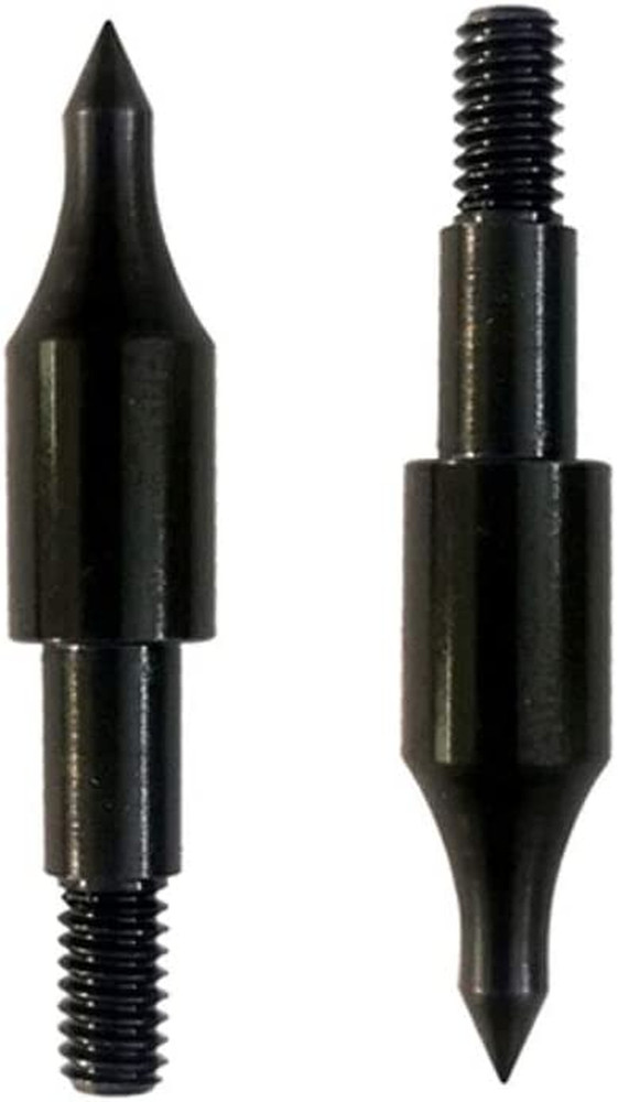 24 Pcs Steel 100 Grain Archery Arrow Field Points Field Tips - Practice Target &