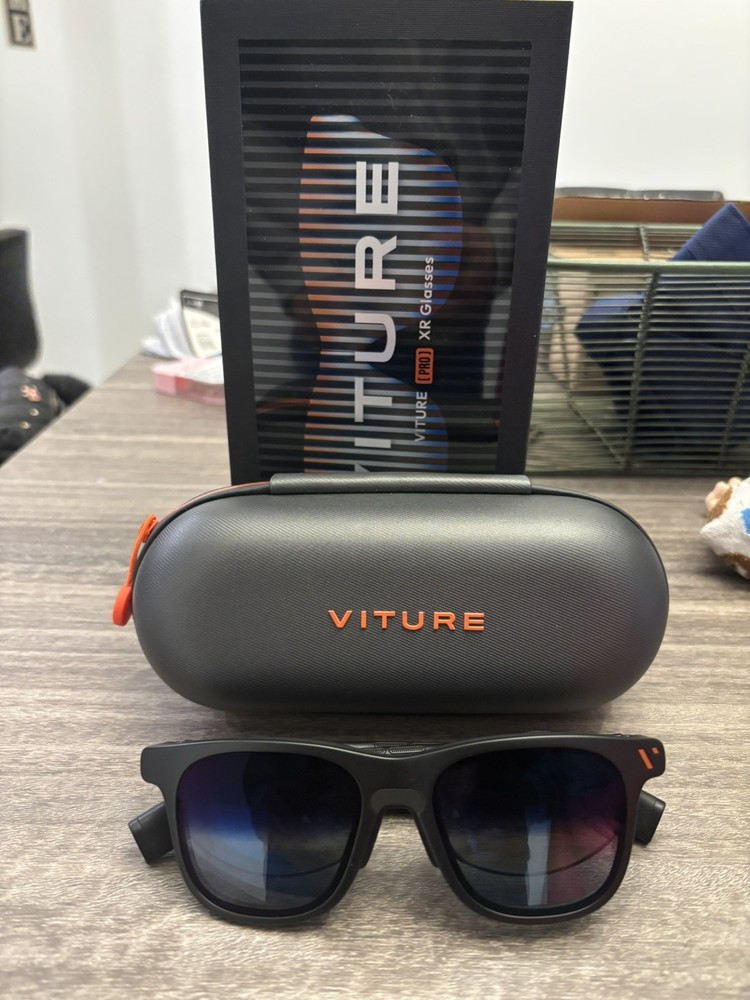 Virtue Pro XR glasses, And USB C Charging Adapter