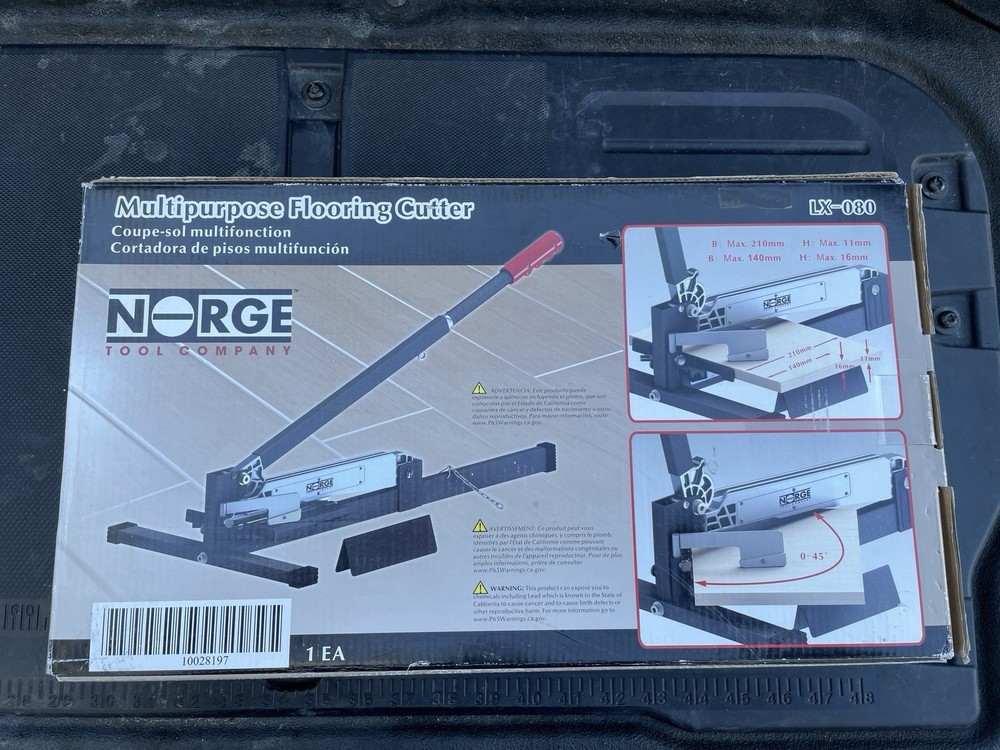 Norge Multipurpose Flooring Cutter Lx-080