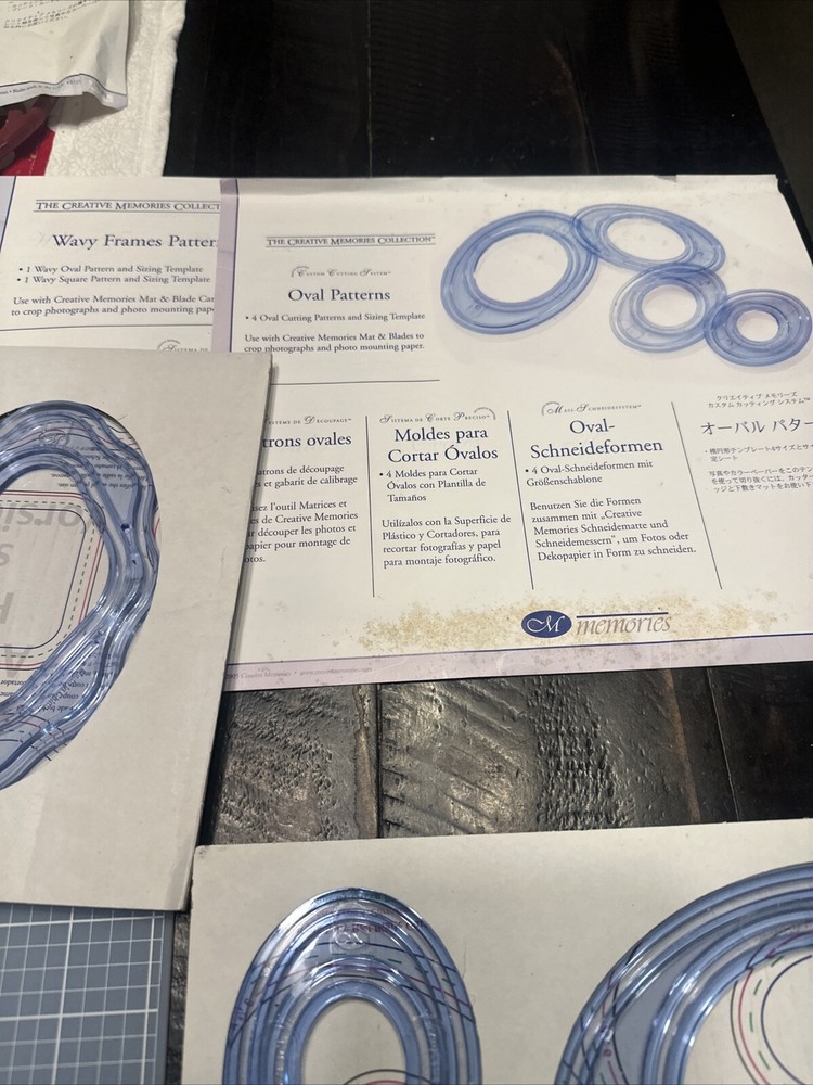 Creative Memoriesoval And Wavyy Patterns, Mat