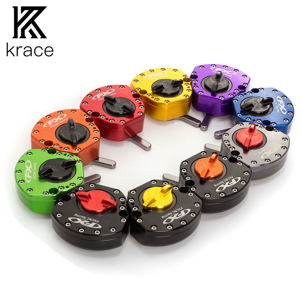 Universal CNC Stabilizer Steering Damper Shock Absorber Knob Adjustable Aluminum