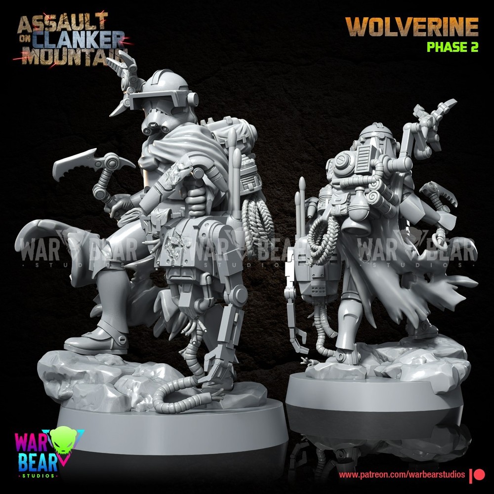 Star Wars Legion 3d printed - Clone Trooper Spec Ops Phase 2 Squad - UNIPART