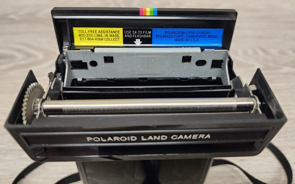 Polaroid OneStep Time Zero Time-Zero Instant Camera With Manual Tested Working