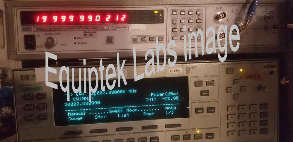 EIP 578B 110 GHz Frequency Counter Option 06 TESTED!