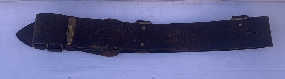 Old Leather Belt ww1 / 2 ?